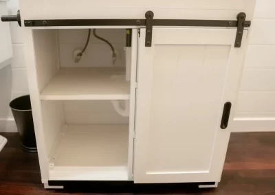 Bathroom Open Cabinet